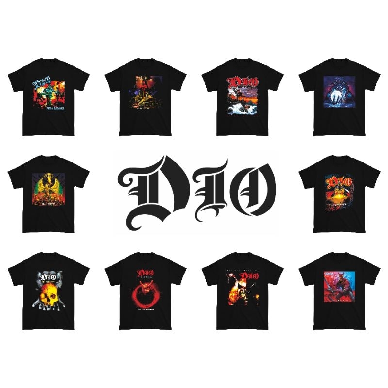 Kaos Dio Band Music Vintage / Baju Dio Band Musik / Kaos Band Dio Music / Baju Band Dio Musik