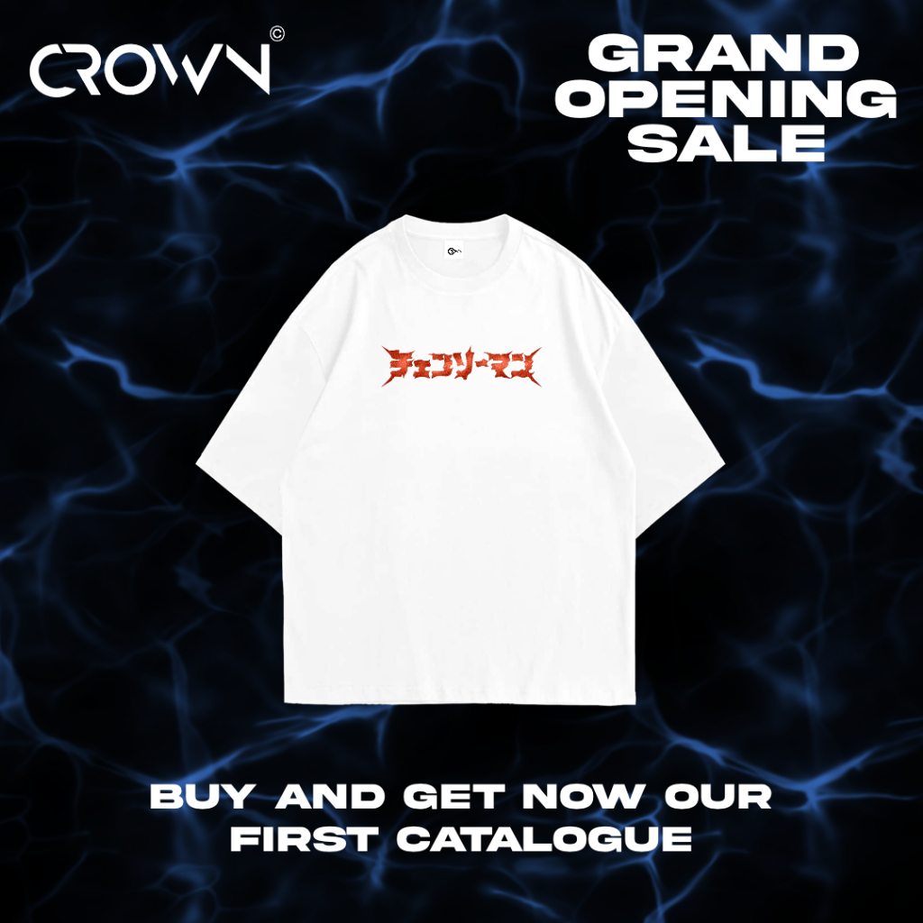 T-Shirt Pochita - chainsaw man Black&White Series