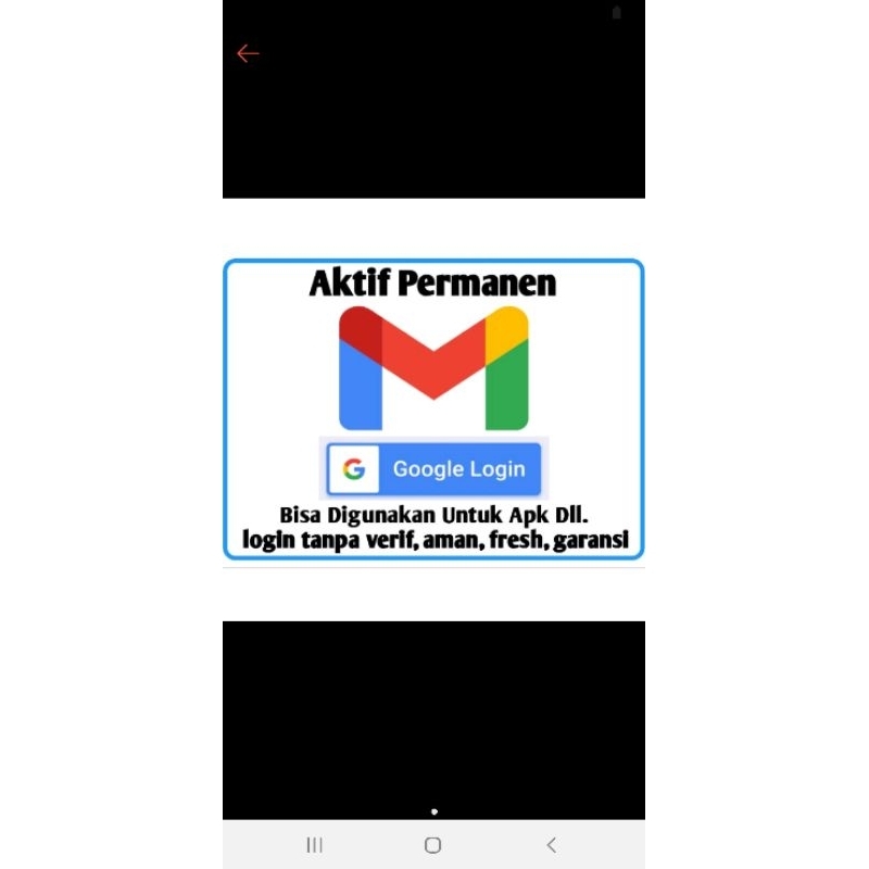 GMAIL FRESH BERGARANSI DOMAIN @GMAIL.COM
