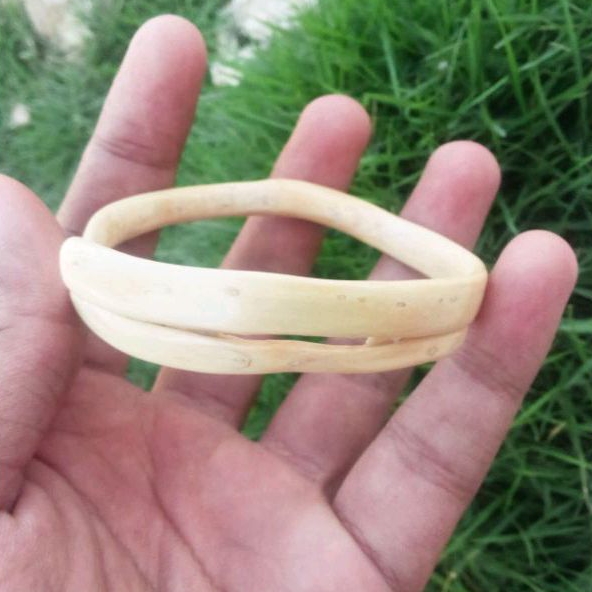 gelang akar Bahar putih / size katoran / akar Bahar aksesoris / Akar Bahar putih kantoran / akarbaha