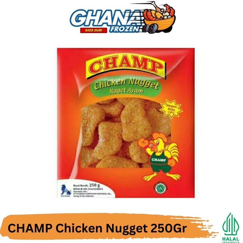 

CHAMP Chicken Nugget 250Gr