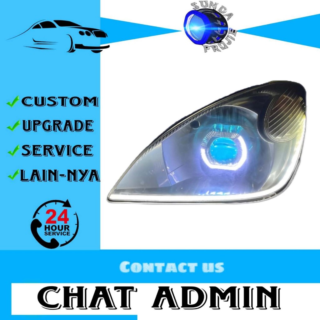 Headlamp Biled / Projie Toyota Avanza Old