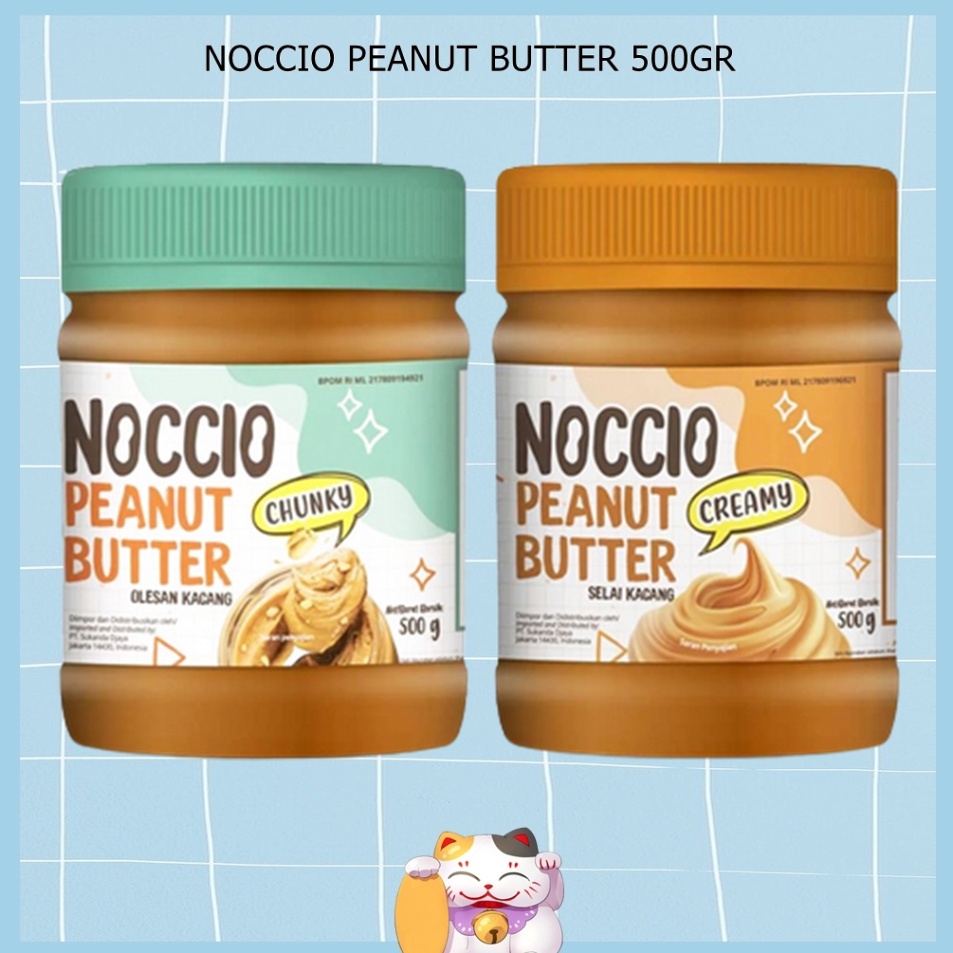 

Terbaru Noccio Peanut Butter 5gr Selai Kacang Olesan