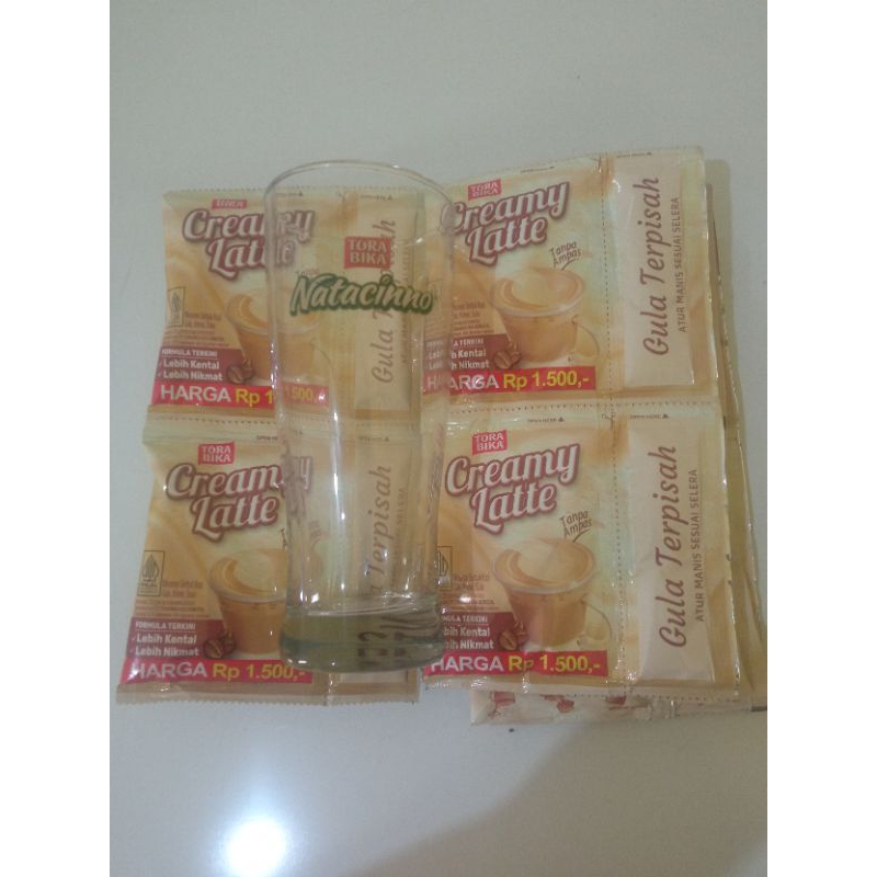 

TORABIKA Creamy Latte 2 Renceng free GELAS 1 pcs selama persediaan masih ada/Kopi Andien/TCL murah