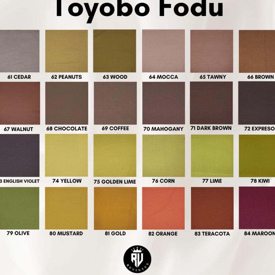 Mau Kain Toyobo Fodu IMPORT PREMIUM Grade A warna 6194 REVINTEX BANDUNG  Katun Cotton Original FD Ma