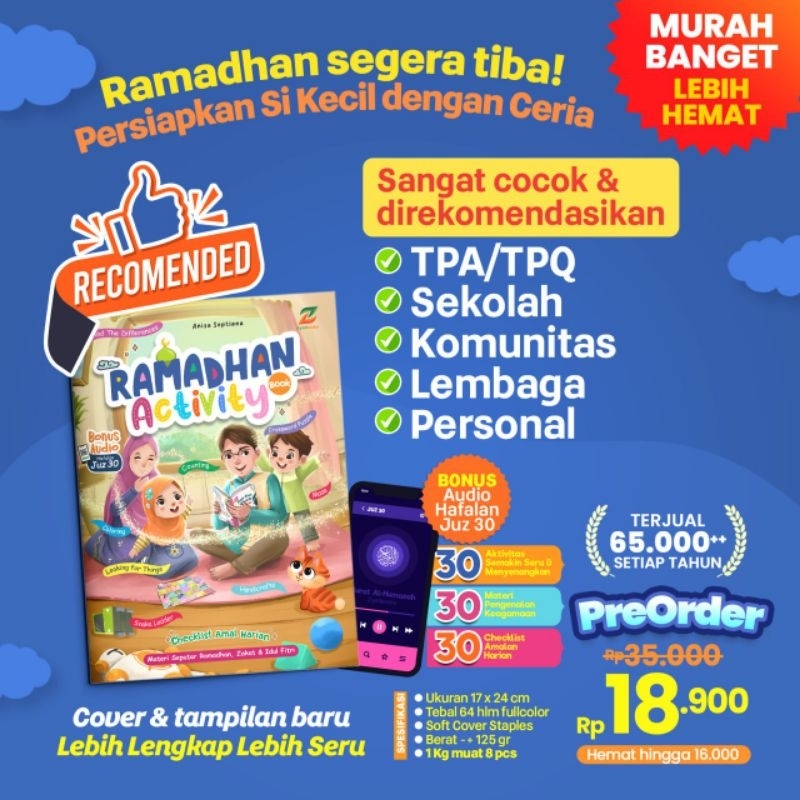 

RAMADHAN ACTIVITY BOOK 2024