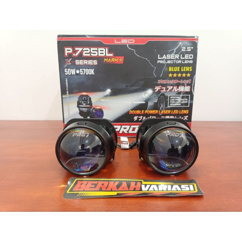PRO7 P725BL X SERIES MARK II 2,5 INCH 50W 5700K MOTOR MOBIL