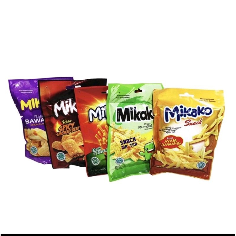 

SNACK MIKAKO 18 gr ISI 10 BUNGKUS