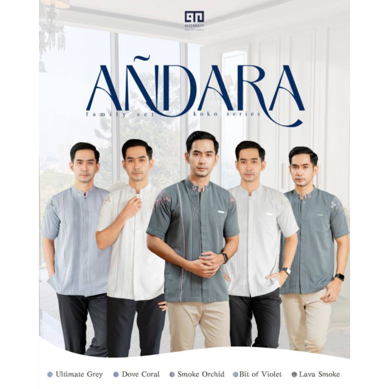 KOKO COUPLE ANDARA ROYAL FAMILY BY AHZARAYY/IEDSERIES TERBARU/BEST SELLER