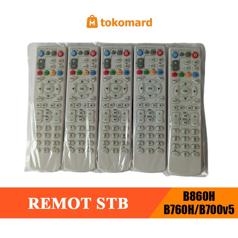 Remot untuk STB B860H V1, B860H V2, B860H V5, B760H, B700v5, Remot STB ZTE Murah