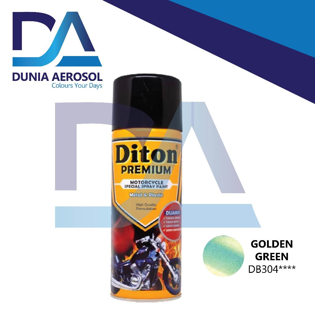 Golden Green DB304 Bunglon Diton Premium Cat Semprot Pilox