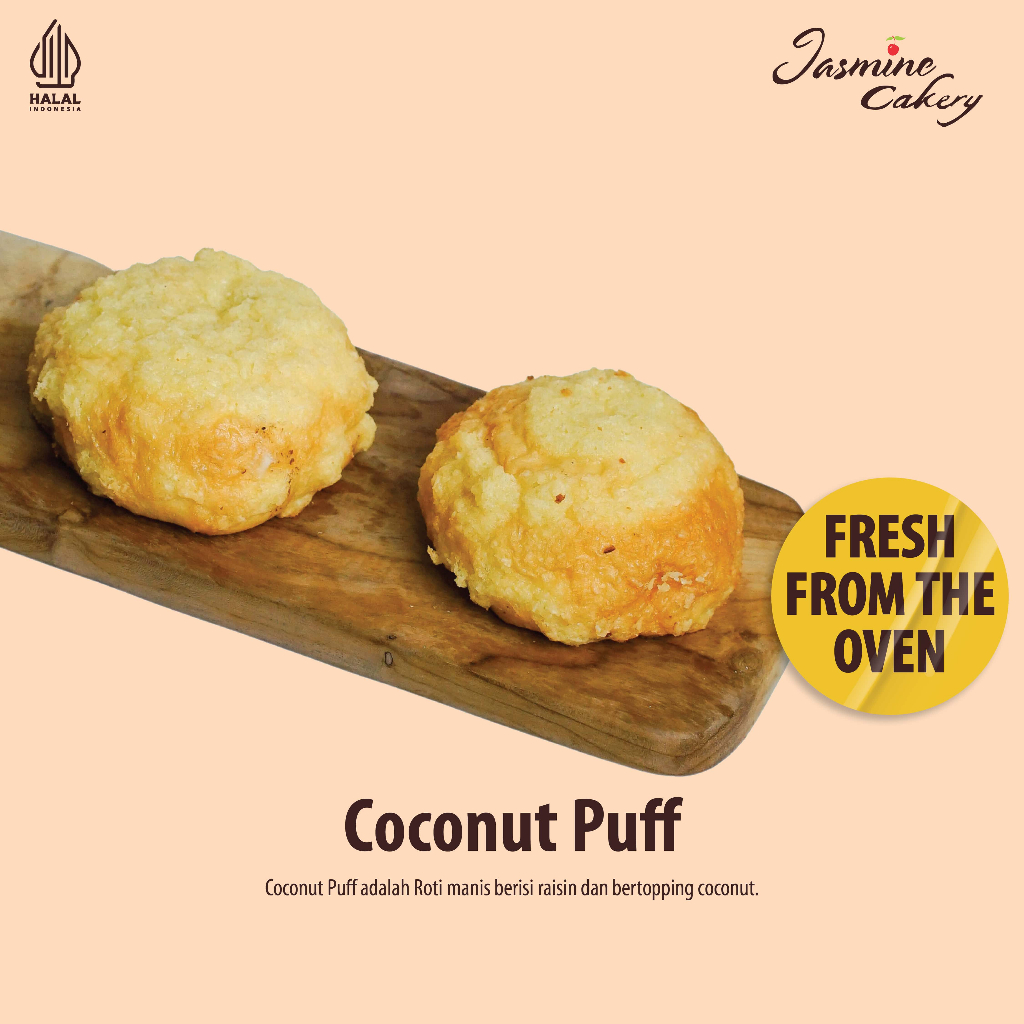 

Coconut Puff / Roti Manis