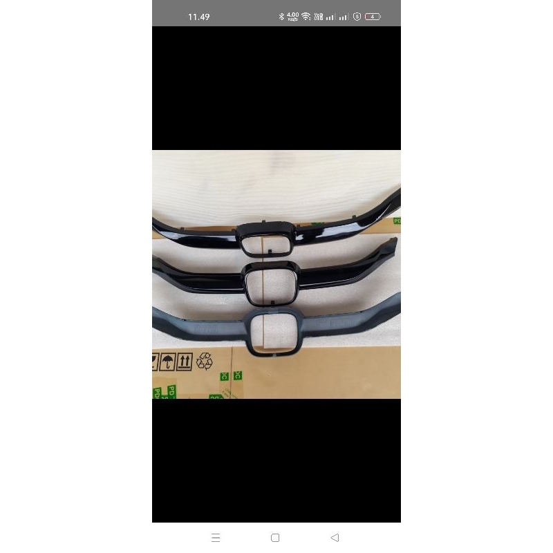 gril Bemper depan Brio RS original