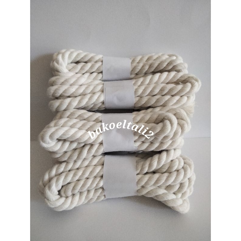 Tali Katun  Macrame size 6mm, 8mm,10mm eceran.