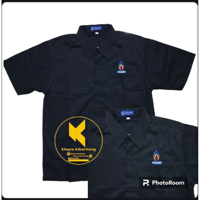kemeja Elpiji Pertamina Seragam Elpiji Pertamina Baju Elpiji Pertamina Lengan Pendek