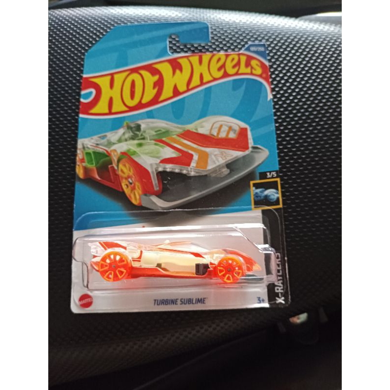 Hot wheels TURBINE SUBLIME orange