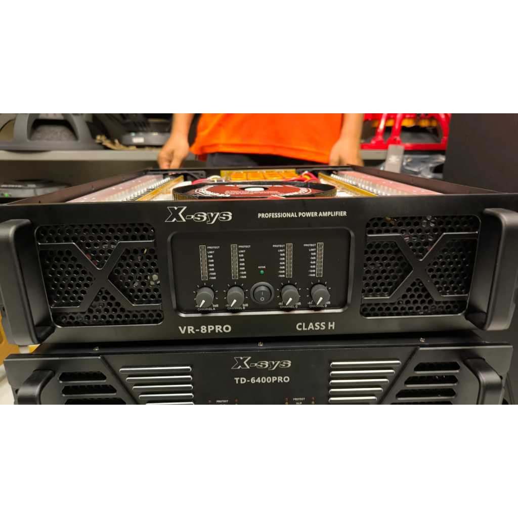 ASHLEY VR8PRO Power Amplifier VR 8PRO VR8 PRO