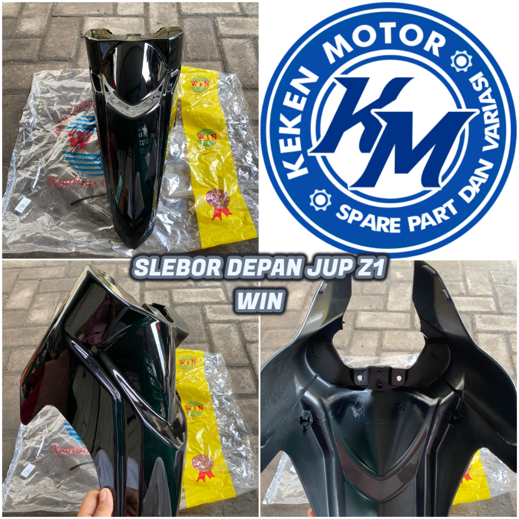 SLEBOR DEPAN JUPITER Z1 INJEKSI || SPAKBOR DEPAN JUPITER Z1 HITAM MERK WIN