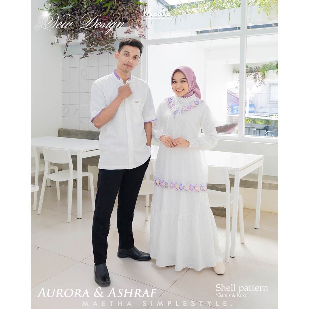 Maetha – Koko Couple Lengan Pendek Ashraf Series