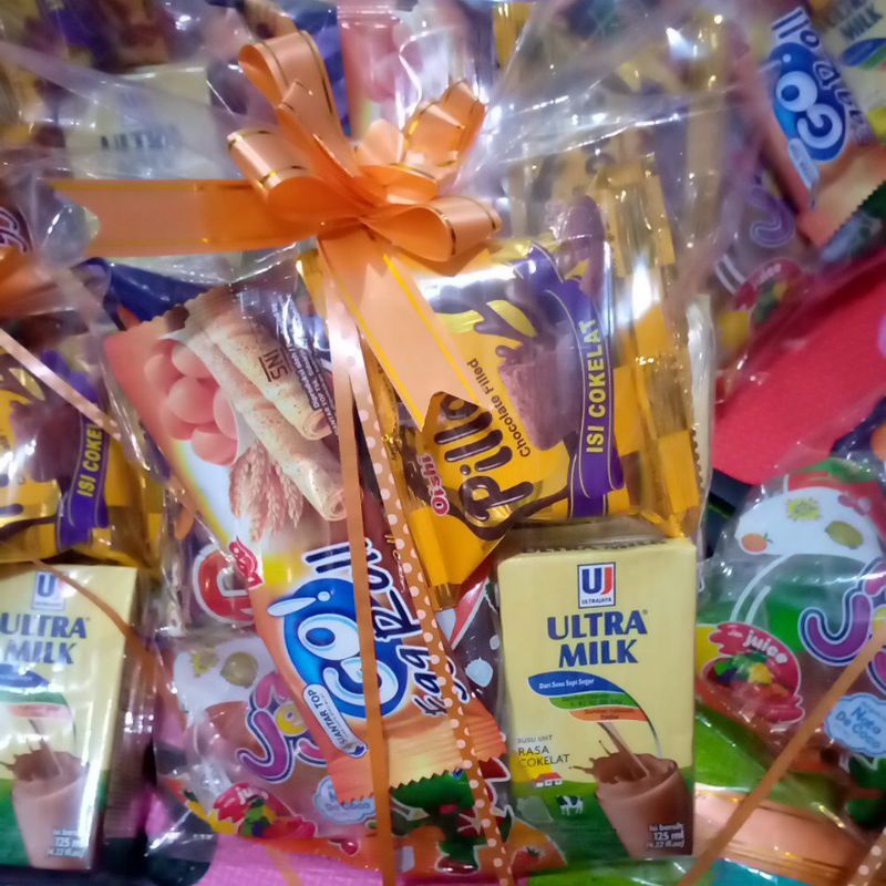 

Bingkisan snack ulangtahun