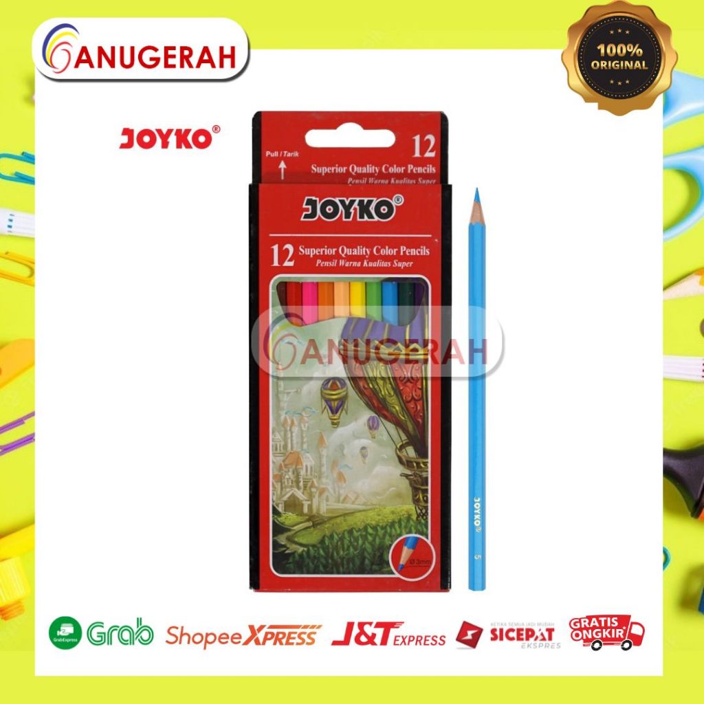 

JOYKO PENCIL COLOR 12 W (CP 100)