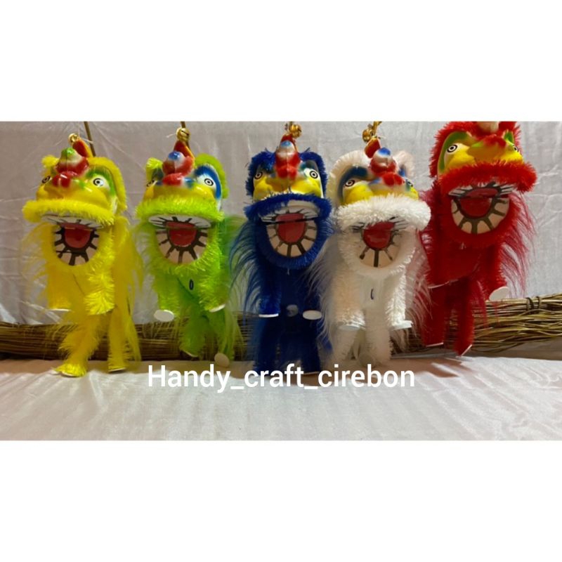 [ BISA COD ] BARONGSAI ANAK - BARONGSAI TALI GANTUNG / MAINAN ANAK / MAINAN UNIK / BARONGSAI MINI / 