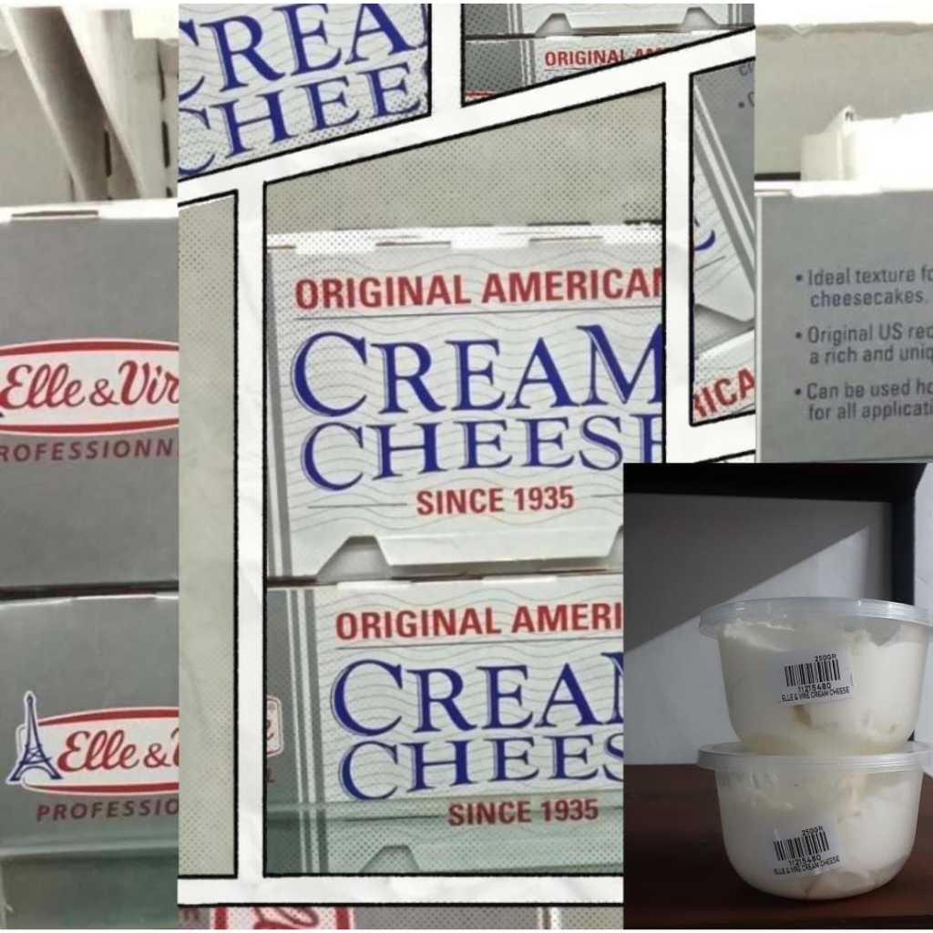 

ELLE & VIRE CREAM CHEESE ECER 250GR DALAM CUP, PRAKTIS & SIMPLE