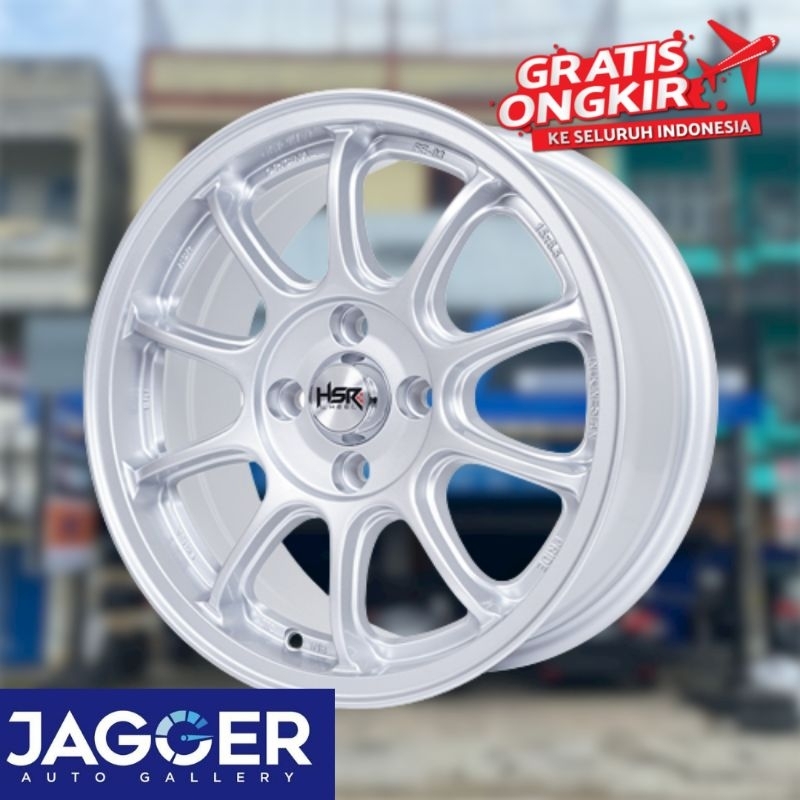 Velg single pcd 4x100 ring 15 hsr fe03 ring 15 brio agya calya sigra