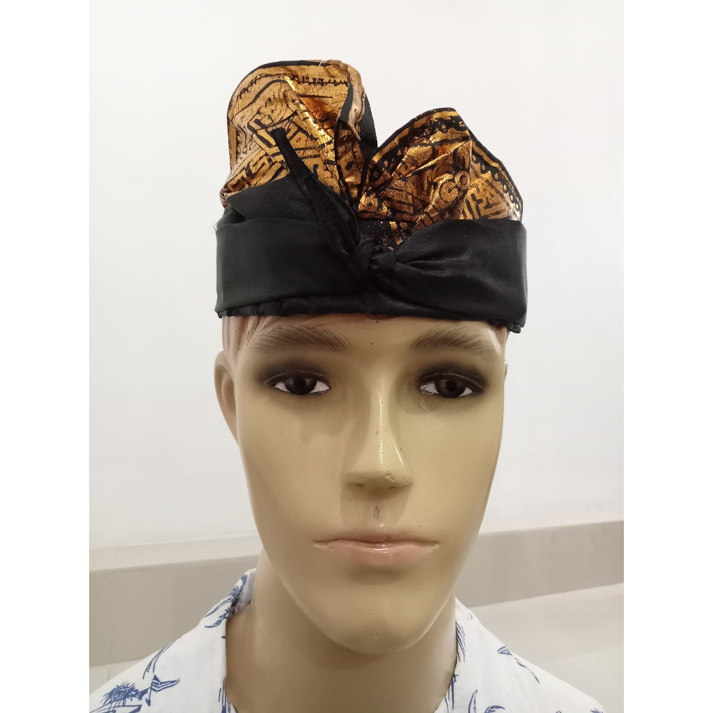 Udeng Jadi Prada Polos Bali Ikat Kepala Khas Bali