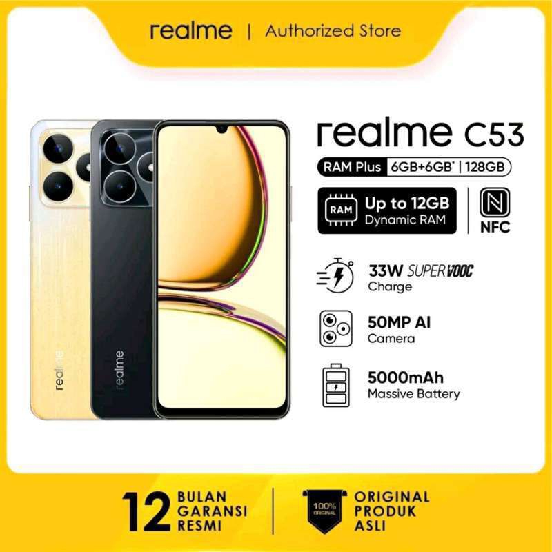 REALME C53 NFC RAM 16/256 RAM 12/128