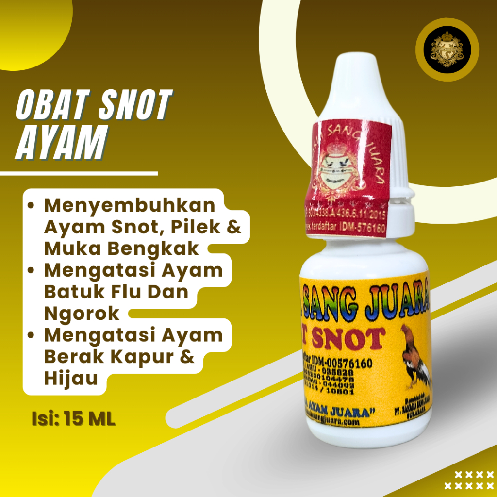 OBAT SNOT AYAM | OBAT GOHAM AYAM MENYEMBUHKAN SNOT PILEK MUKA BENGKAK SALURAN PERNAFASAN PADA AYAM