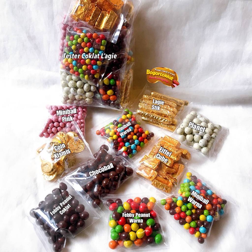 

Tester Coklat Lagie 10macam