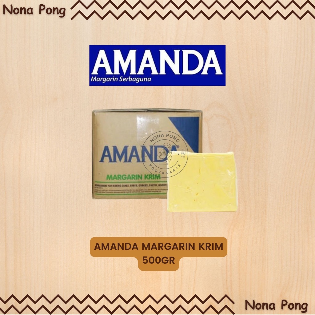 

Mentega | amanda margarine krim | 500gr