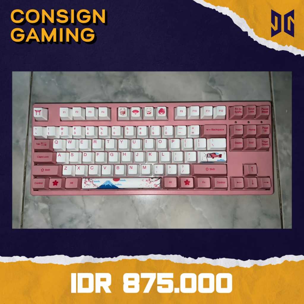 AKKO WORLD TOUR TOKYO R1 3087 V2 - AKKO PINK SWITCH ( CODE : IK656 )