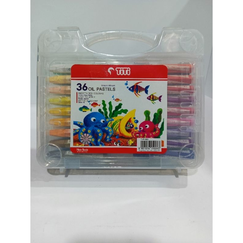 

krayon TiTi/oil pastel isi 36 warna