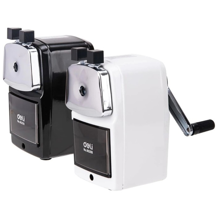 

Deli E0620 Rautan Putar / Peruncing Meja Sekolah School Rotary Sharpener Logam Tahan Lama