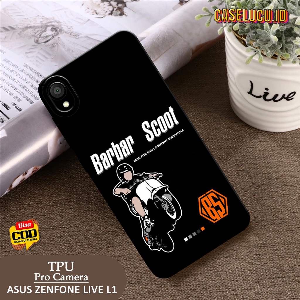 Casing Hp Asus Zenfone Live L1 Terbaru Fashion Case Vespa Case Hp Asus Zenfone Live L1 Soft Case Hp 