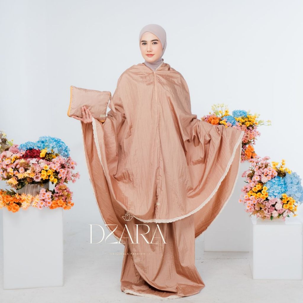 Dzara Mukena - Mukena Shaqeera 2in1 Parasut Premium