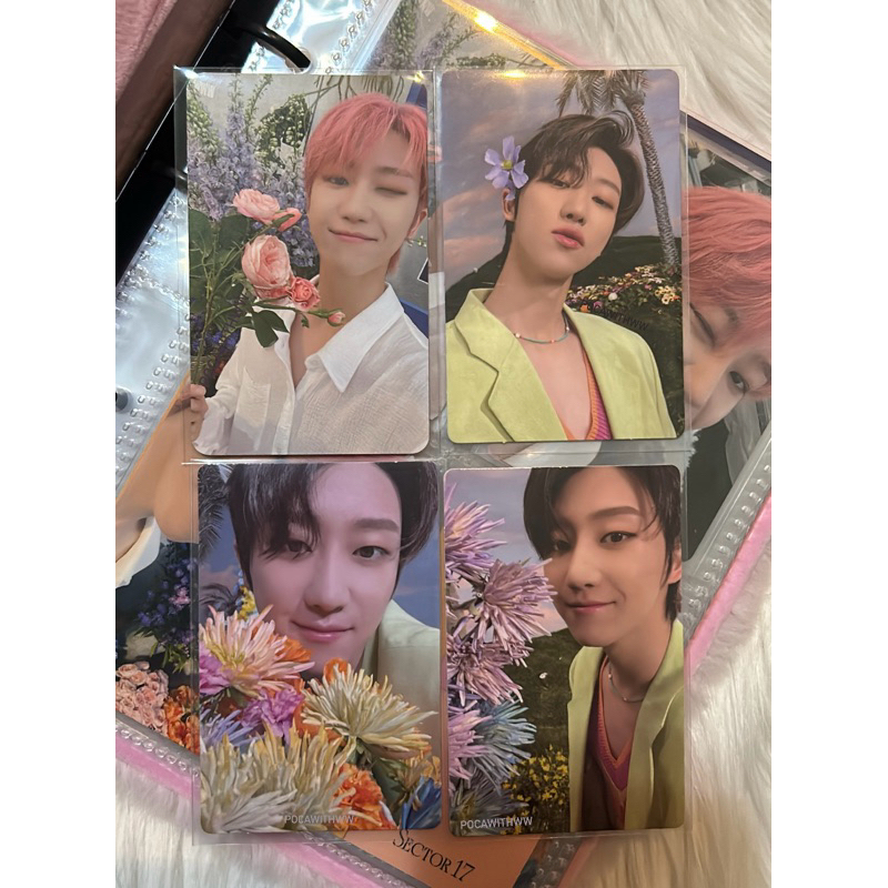 Photocard Seventeen The8 Hao Xu Minghao Seo Myeongho Sector17 Fansign Weverse