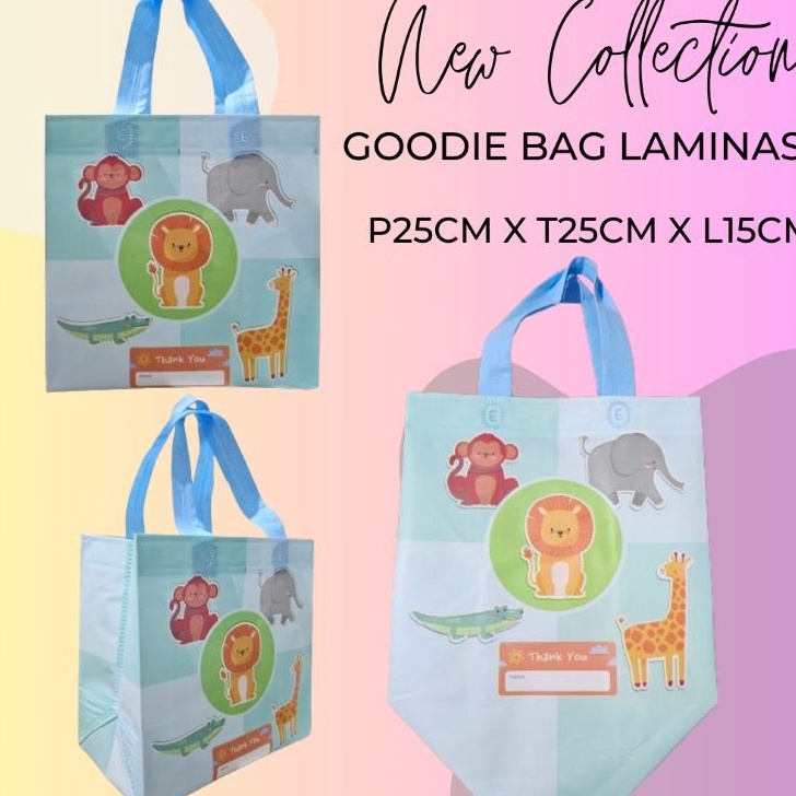 

Souvenirs A Reflection of Your Journey Goodiebag ulang tahun 25x25x15 DINOLusinan isi 12pcs tas ulang tahun baby dino