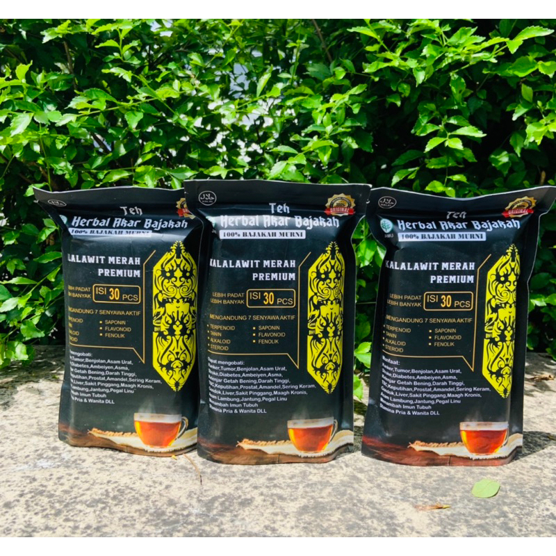 

TEH HERBAL AKAR BAJAKAH KALALAWIT MERAH PREMIUM 100% asli KALIMANTAN