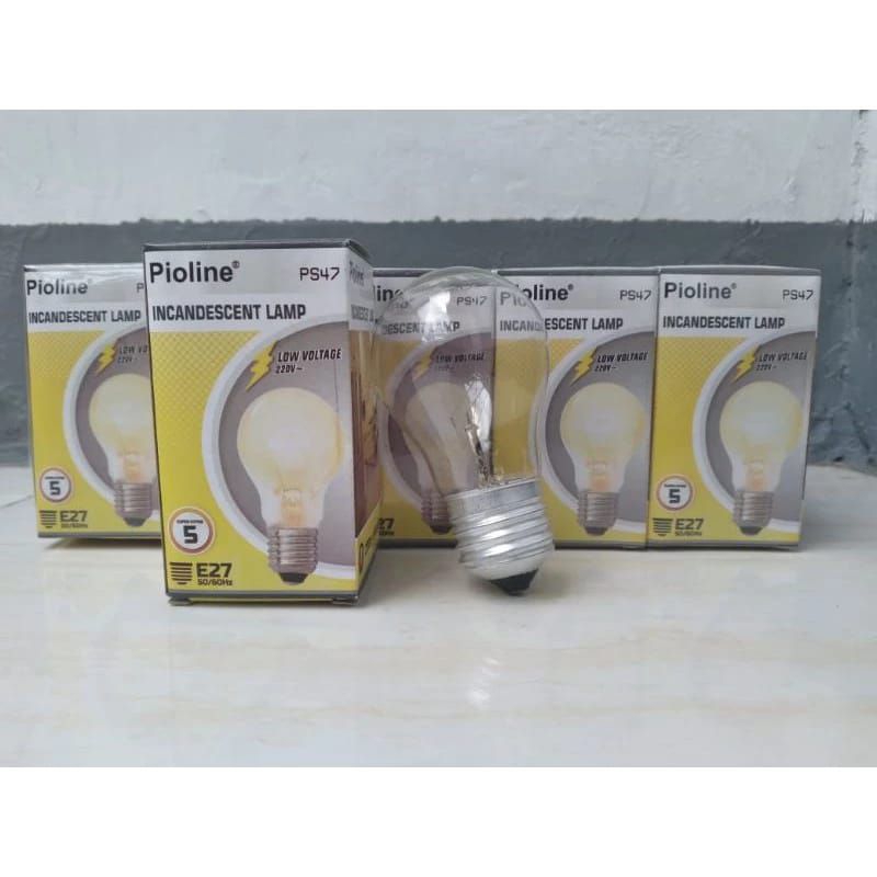 Lampu pijar 5 watt - Lampu Ayam Kuning - Lampu Penghangat Mesin Tetas