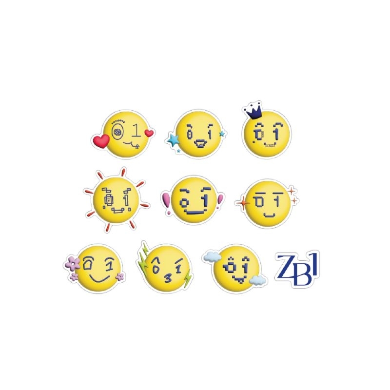 

Sticker set Zerobaseone zb1 [Free gift]