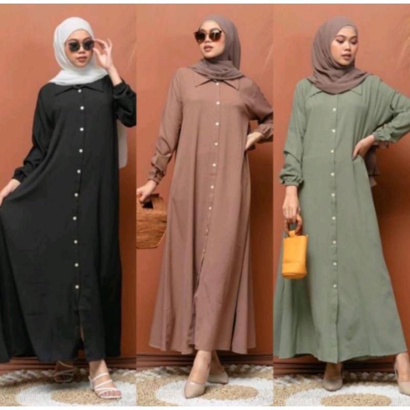Gamis maroko dress terlaris wanita