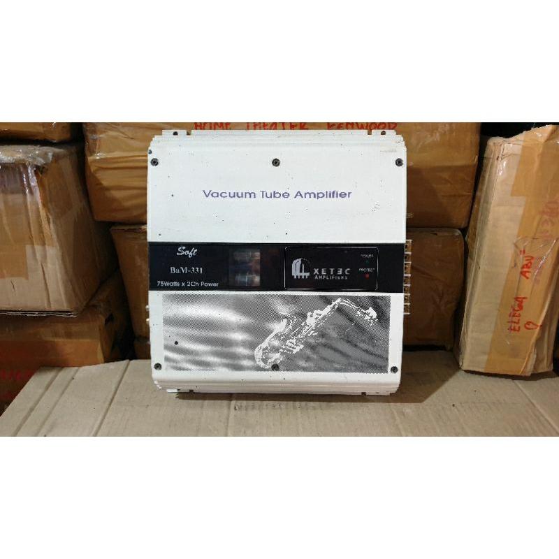 Power amplifier mosfer 150watts ampli tabung vaccum tube xetec bam-331