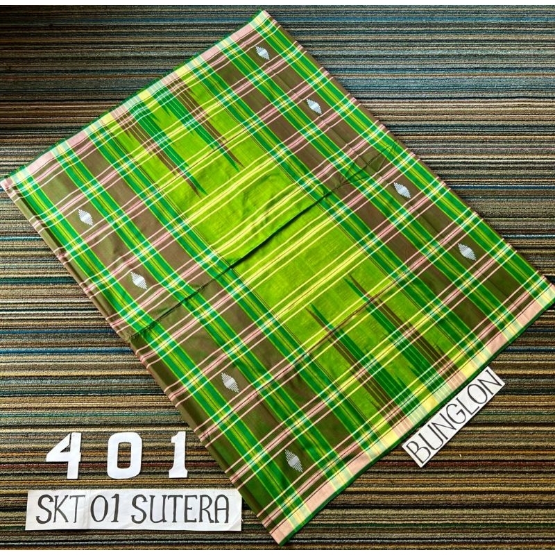 PROMO, BISA BAYAR COD‼️SARUNG TENUN SAMARINDA ASLI tipe:SONGKET DLLNYA KAIN FULL SUTERA.(samarinda N