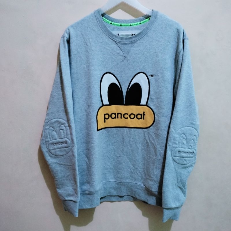 Crewneck Pancoat abu mata