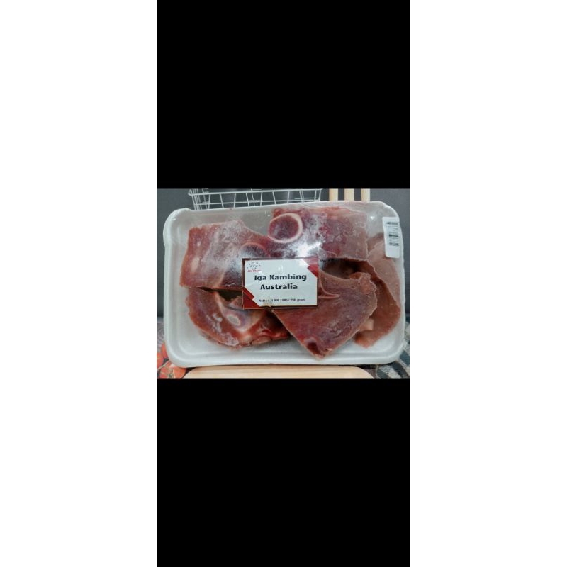 

iga kambing Australia (bagian dada) 500gr