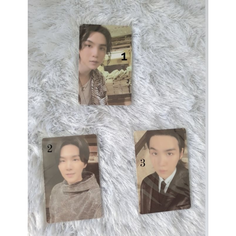 Photocard SUGA D-day OFFICIAL