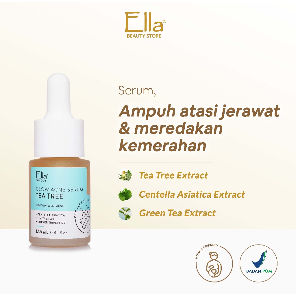 Glow Acne Tea Tree Serum Ella Skincare